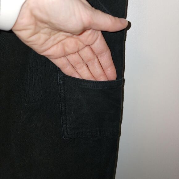 Aritzia Wilfred Free Utility Pants Womens sz 6 Black Modern goth  grunge boho - Picture 9 of 9